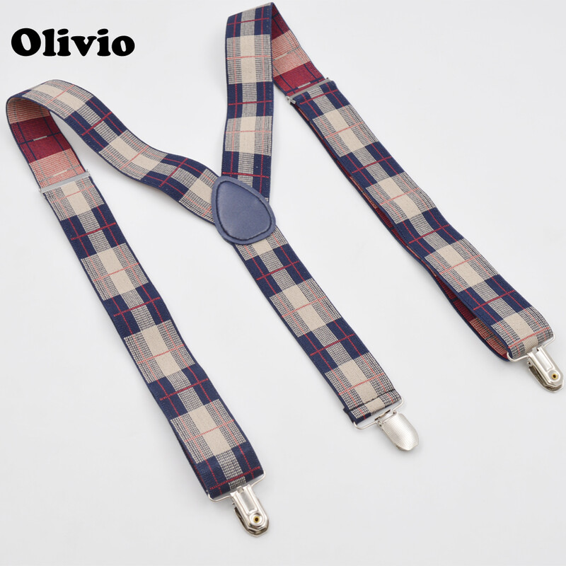 120 cm-es férfi uniszex csíptetős merevítők, elasztikus 3,5 cm széles fekete, fekete alapon s12 nagyobb nadrágtartók, Y-hátú, vállpántos kockás nagykereskedés