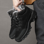 Cizme de zăpadă pentru bărbați Pantofi de mers în aer liber de iarnă Pantofi ușori pentru bărbați Pantofi de iarnă Botine Tenis Cizme de drumeție pentru bărbați Încălțăminte