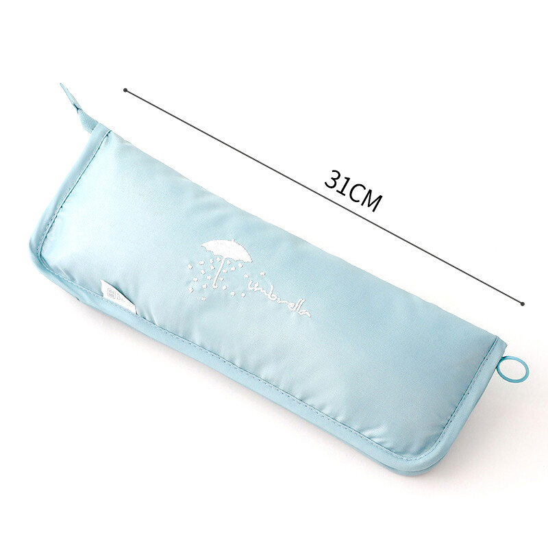 Mažo šviežio rašto skėčio laikymo krepšys Sankabos tipas Sugeriantis sulankstomas skėčio krepšys „Go Out“ Nešiojamas vandeniui atsparus laikymo krepšys