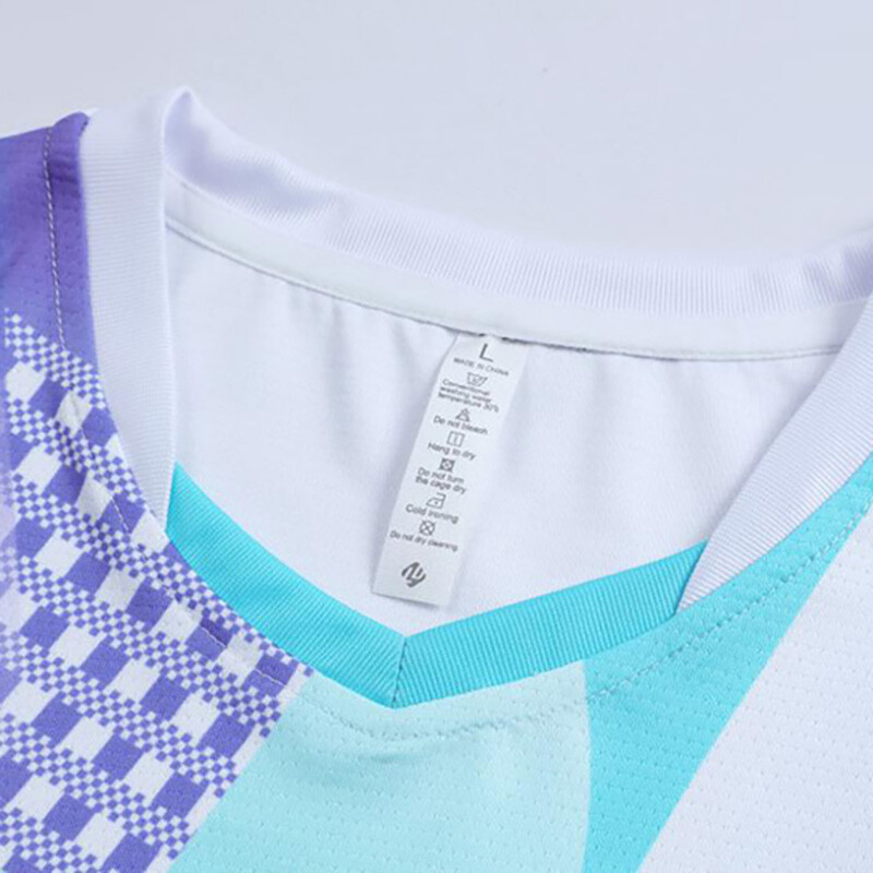 Pánske bedmintonové športové tričko s potlačou, 100 % polyester, rýchloschnúce tričko, profesionálne športové oblečenie na stolný tenis