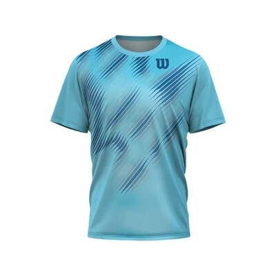 Tricou sport pentru tenis de masă pentru badminton pentru bărbați, alergare în aer liber, fitness, cu mânecă scurtă, topuri supradimensionate, ocazional de vară, tricou cu uscare rapidă.