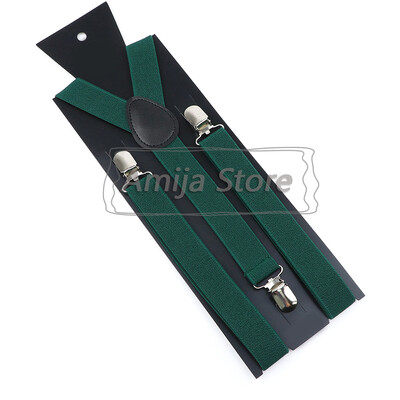 Ζαρτιέρες Για Άντρες Φασκόμηλο Πράσινο Ζαρτιέρες Ενήλικες Ανδρικό πουκάμισο Γυναικείο Ενδύματα Γάμου Φούστα Κοστούμι μονόχρωμα με τιράντες