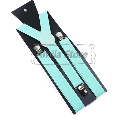 Ζαρτιέρες Για Άντρες Φασκόμηλο Πράσινο Ζαρτιέρες Ενήλικες Ανδρικό πουκάμισο Γυναικείο Ενδύματα Γάμου Φούστα Κοστούμι μονόχρωμα με τιράντες