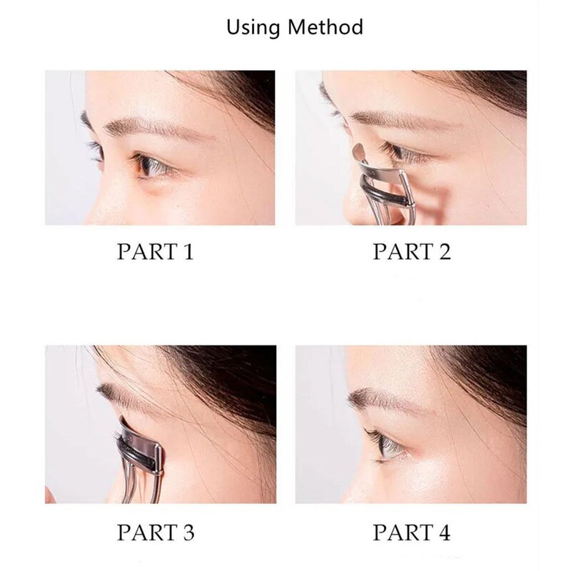 Skropstu atliecējs Clis Curler Woman Circle Skropstu Risers Salocīts Apsildāmas Skropstas Creeper Enhancer Profesionālie grima rīki