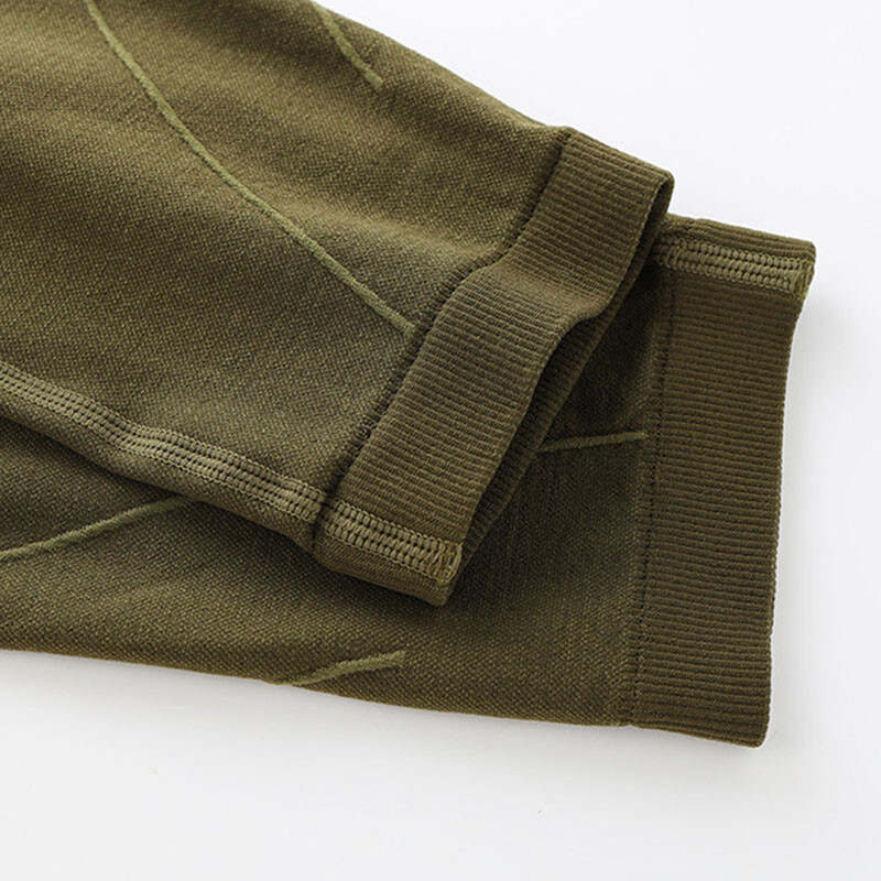 Oulylan Set de lenjerie termică de schi pentru bărbați pentru sport, costume pentru gimnastică, costum de compresie, haine pentru alergare, fitness, culturism, dresuri de antrenament