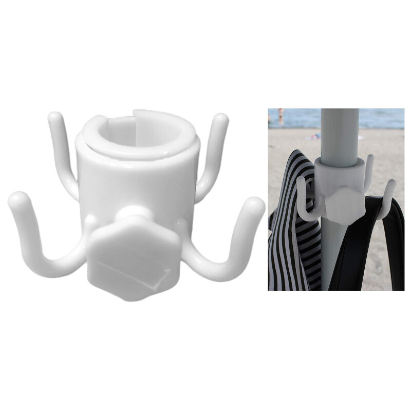 1 vnt Paplūdimio skėčio kabliukas Nagas Keturių pėdų kabliukas Reguliuojamas plastikinis skėčio kabliukas Rankšluosčiams Krepšiams Kepurėms Stovyklavietėms Lauko Įrankiai