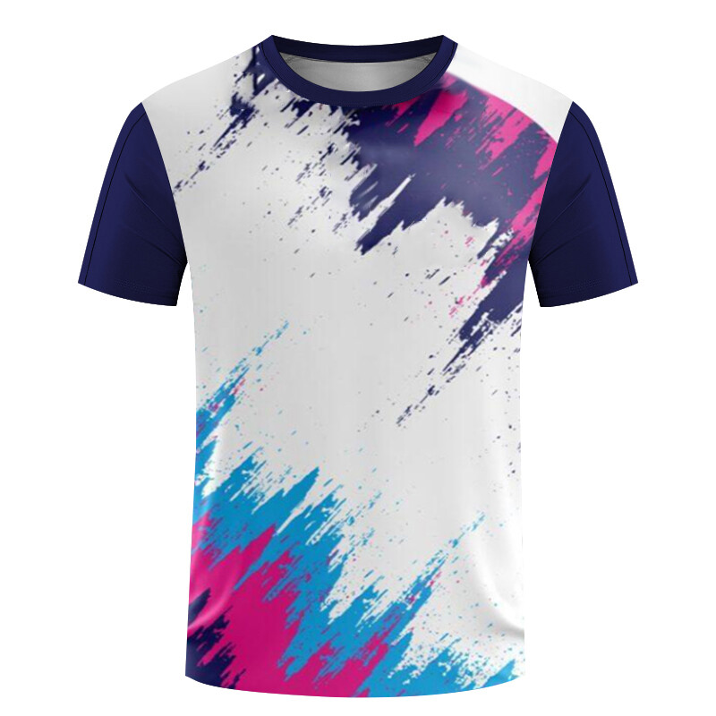 Îmbrăcăminte de tenis de masă de vară Tricouri pentru bărbați cu uscare rapidă Îmbrăcăminte de antrenament pentru alergare pentru femei Mânecă scurtă, respirabilă, ultra-subțire