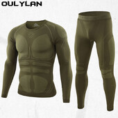 Pánske športové termoprádlo Oulylan, set, obleky, kompresný oblek do posilňovne, bežecké oblečenie, fitness, kulturistika, tréningové legíny