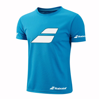 Ātri nožūstošs T-krekls ar apaļu kakla izgriezumu sporta zāles fitnesa krekls Tenisa treniņu T-krekls Vīriešu elpojošs skriešanas sporta apģērbs Daudzkrāsu stili