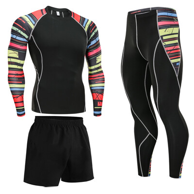 KAPYAPAR Meeste termopesu komplekt Spordi aluskihi riided Kiiresti kuivavad Long Johns Suusad Rattajooksu jooksupüksid S-4XL