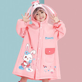 Παιδικό αδιάβροχο κινουμένων σχεδίων Αδιάβροχο αδιάβροχο υλικό από πυκνό πολυεστερικό υλικό Παιδικό παλτό διαφανές τουριστικό αδιάβροχο κοστούμι αδιάβροχο