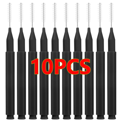 10-50 tk Mini kulmuhari ühekordselt kasutatav kerge kulmu tõstev harja mikroripsmeharja aplikaatorid, kaasaskantav püsihari