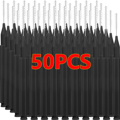 10-50 tk Mini kulmuhari ühekordselt kasutatav kerge kulmu tõstev harja mikroripsmeharja aplikaatorid, kaasaskantav püsihari