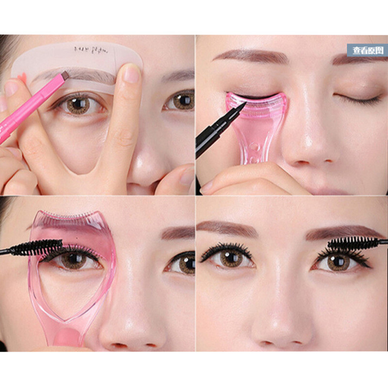 1/2 vnt. Blakstienų kaukė aplikatorius, apsaugančios blakstienas, skirtas dažyti blakstienas Mascara Guard blakstienų aplikatorius, kilimo įrankis