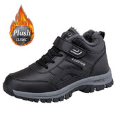 Νέα Μόδα Ανδρικά Χειμερινά Μποτάκια Χιονιού Γυναικεία Ζεστά Μποτάκια Αντιολισθητικά Ζευγάρι Χειμερινά Παπούτσια Αδιάβροχα Unisex Λούτρινα Μποτάκια Μέγεθος 36-48