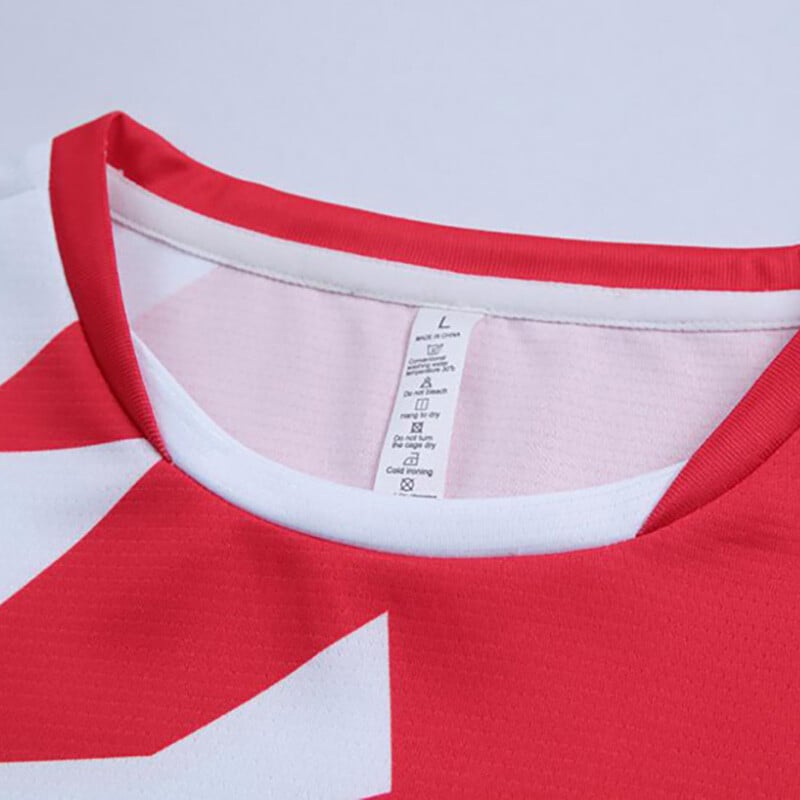 Tricou de badminton cu mânecă scurtă de vară pentru adulți Tricou sport imprimat prin sublimare completă pentru adulți Tricou pentru alergare Livrare rapidă