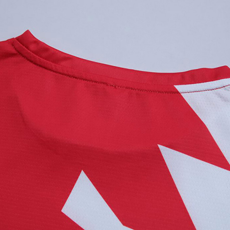 Tricou de badminton cu mânecă scurtă de vară pentru adulți Tricou sport imprimat prin sublimare completă pentru adulți Tricou pentru alergare Livrare rapidă