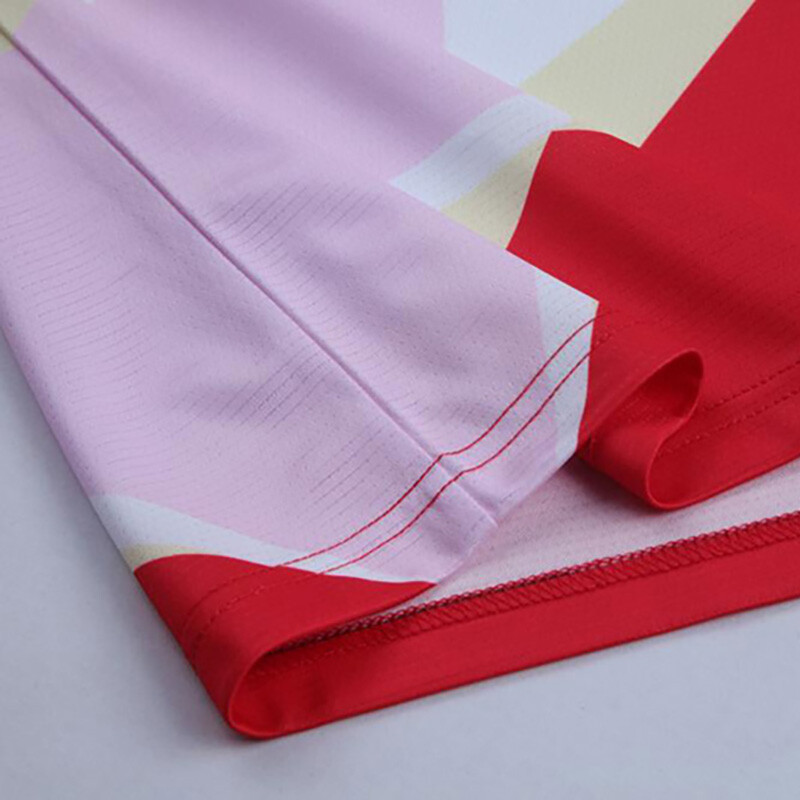 Tricou de badminton cu mânecă scurtă de vară pentru adulți Tricou sport imprimat prin sublimare completă pentru adulți Tricou pentru alergare Livrare rapidă