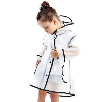 Cute Kids Παιδικό Αδιάβροχο Εξωτερικού Αδιάβροχο Rain Poncho Παιδικό Αδιαπέραστο παλτό βροχής Αγόρι κορίτσι Φοιτητικό αδιάβροχο δώρο