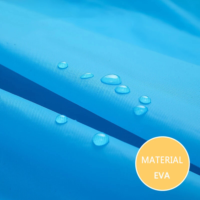 Pieaugušo garie lietusmēteļi EVA Necaurlaidīgs ūdensnecaurlaidīgs lietus mētelis vīriešiem Sieviešu ceļojumi ar kapuci Port Rain pončo makšķerēšanai kempingā