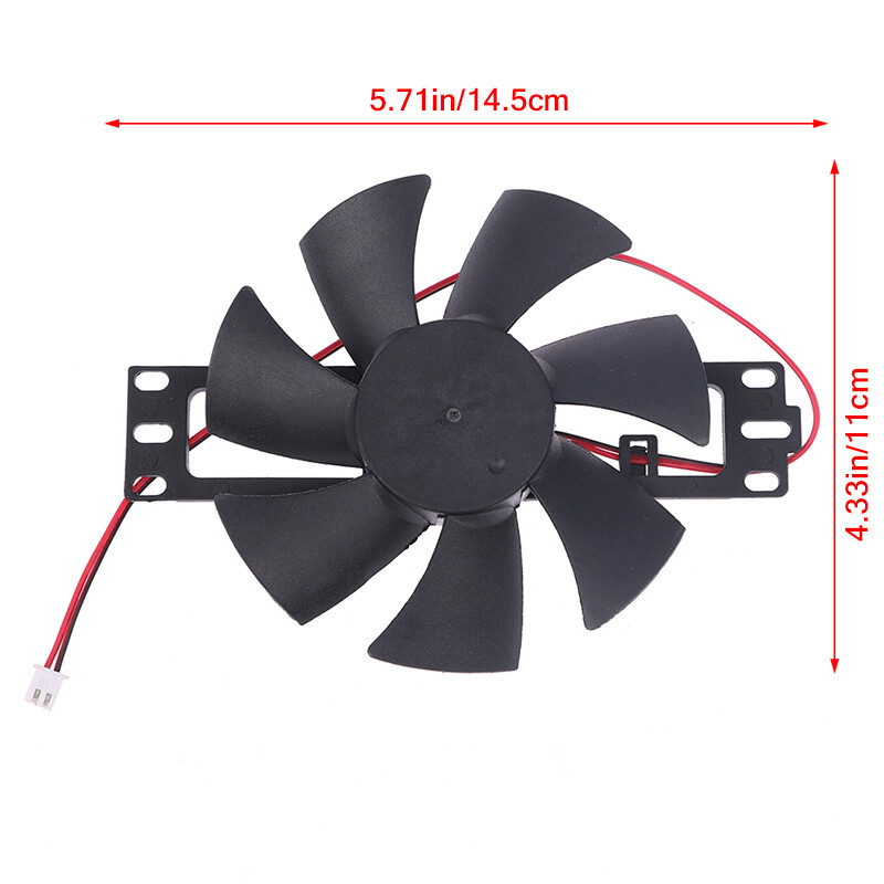 DC 18V plastikust harjadeta ventilaator jahutusventilaator induktsioonpliidi remonditarvikute jaoks induktsioonpliidi ventilaator