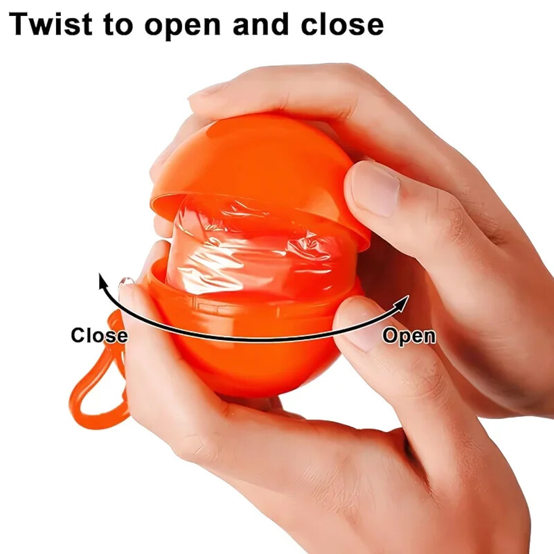 Φορητό Mini Raincoatball Thicken Αδιάβροχα μιας χρήσης Κάπα για ενήλικες έκτακτης ανάγκης αδιάβροχο μπαλάκι με μπρελόκ Unisex