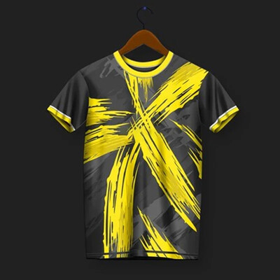 Αθλητικά μπλουζάκια Καλοκαιρινή ανδρική ριγέ στάμπα μπάντμιντον Επιτραπέζιο τένις τρέξιμο Διαγωνισμός γυμναστικής Προπόνηση Ρούχα γυμναστικής Ανδρικά