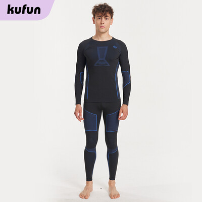 KUFUN Ski Base Layer Skateboard Thermal Apakšveļas Komplekts Apģērbs Mīksts Sieviešu Vīrietis Ziemas Silts Ātri žūstoša Apakšveļa Sviedru uzsūkšana
