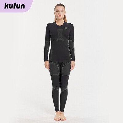 KUFUN Ski Base Layer Skateboard Thermal Apakšveļas Komplekts Apģērbs Mīksts Sieviešu Vīrietis Ziemas Silts Ātri žūstoša Apakšveļa Sviedru uzsūkšana