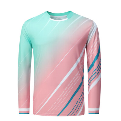 Odjeća dugih rukava za stolni tenis, vrhunska kvaliteta, niska cijena, majica za badminton, 2024, novi muškarci, žene, dres za odbojku, ping-pong, golf