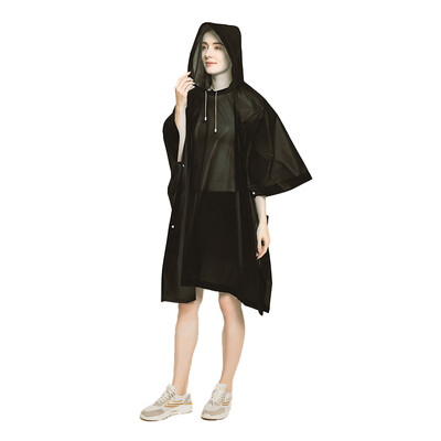 Многократна употреба Жени Мъже Преносим дъждобран Костюм Облекло Дъждобран Пончо Наметало Суичър Дъждобран За Колоездене Риболов Туристически лагер с качулка