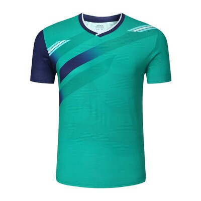 Μπλουζάκι τένις μεγάλης διάρκειας εξάχνωσης Χονδρικό μπλουζάκι προπόνησης πινγκ πονγκ για άντρες και γυναίκες για ανδρικό και γυναικείο αναπνεύσιμο μπλουζάκι μπάντμιντον