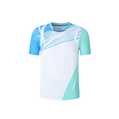 Μπλουζάκι τένις μεγάλης διάρκειας εξάχνωσης Χονδρικό μπλουζάκι προπόνησης πινγκ πονγκ για άντρες και γυναίκες για ανδρικό και γυναικείο αναπνεύσιμο μπλουζάκι μπάντμιντον