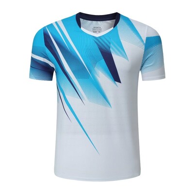 Μπλουζάκι τένις μεγάλης διάρκειας εξάχνωσης Χονδρικό μπλουζάκι προπόνησης πινγκ πονγκ για άντρες και γυναίκες για ανδρικό και γυναικείο αναπνεύσιμο μπλουζάκι μπάντμιντον