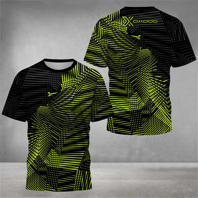 Ανδρικό μπλουζάκι Quick Dry 2024 Μπλουζάκι πινγκ πονγκ Μπάντμιντον Μπλουζάκι πινγκ πονγκ Breathable Αθλητικό προπόνηση Ρούχα Oversize Φαρδιά αθλητικά ρούχα