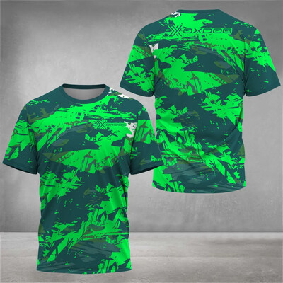 Ανδρικό μπλουζάκι Quick Dry 2024 Μπλουζάκι πινγκ πονγκ Μπάντμιντον Μπλουζάκι πινγκ πονγκ Breathable Αθλητικό προπόνηση Ρούχα Oversize Φαρδιά αθλητικά ρούχα