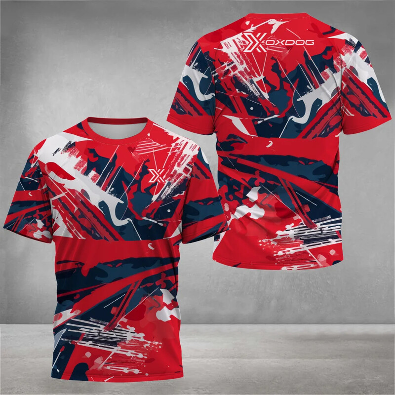 Ανδρικό μπλουζάκι Quick Dry 2024 Μπλουζάκι πινγκ πονγκ Μπάντμιντον Μπλουζάκι πινγκ πονγκ Breathable Αθλητικό προπόνηση Ρούχα Oversize Φαρδιά αθλητικά ρούχα