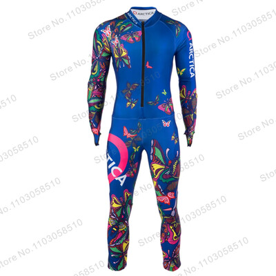 Acrctica GS nem párnázott gyorsasági versenyruha teljesítmény GS FÉRFI versenysíruhák téli Flange jumpsuitek egyrészes lesikló sebesség GS készlet