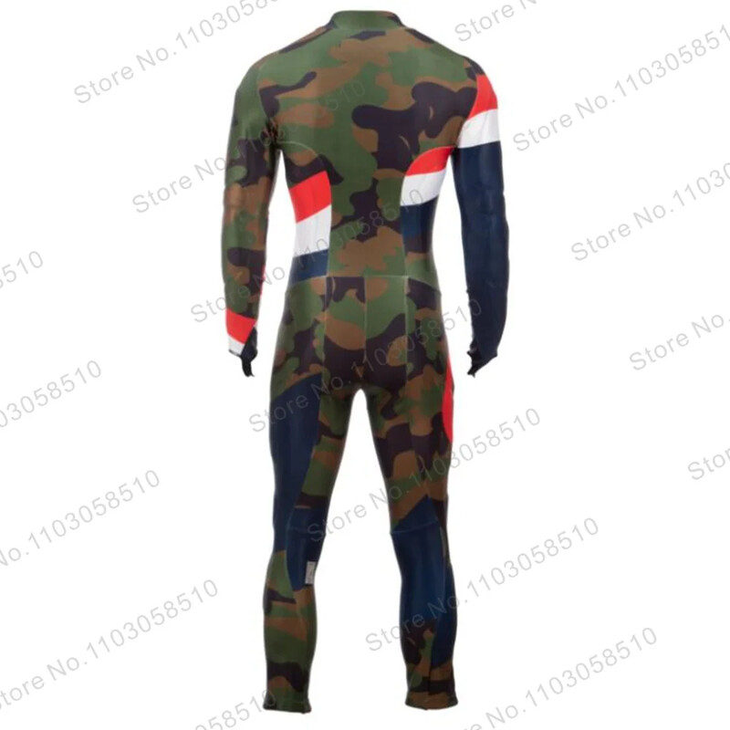 Acrctica GS nem párnázott gyorsasági versenyruha teljesítmény GS FÉRFI versenysíruhák téli Flange jumpsuitek egyrészes lesikló sebesség GS készlet