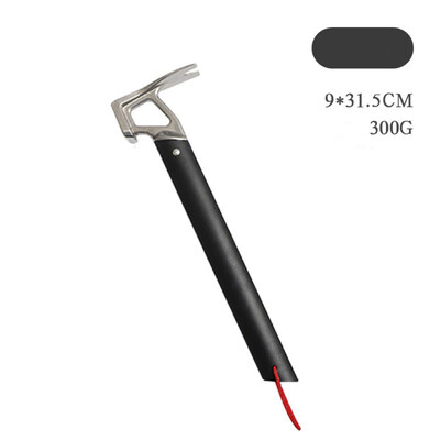 Υπαίθριο σφυρί αλουμινίου Υπερελαφρύ φορητό με εξολκέα πασσάλων Σφυρί οικιακής σκηνής για κάμπινγκ