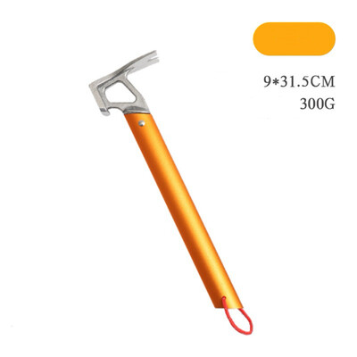 Υπαίθριο σφυρί αλουμινίου Υπερελαφρύ φορητό με εξολκέα πασσάλων Σφυρί οικιακής σκηνής για κάμπινγκ