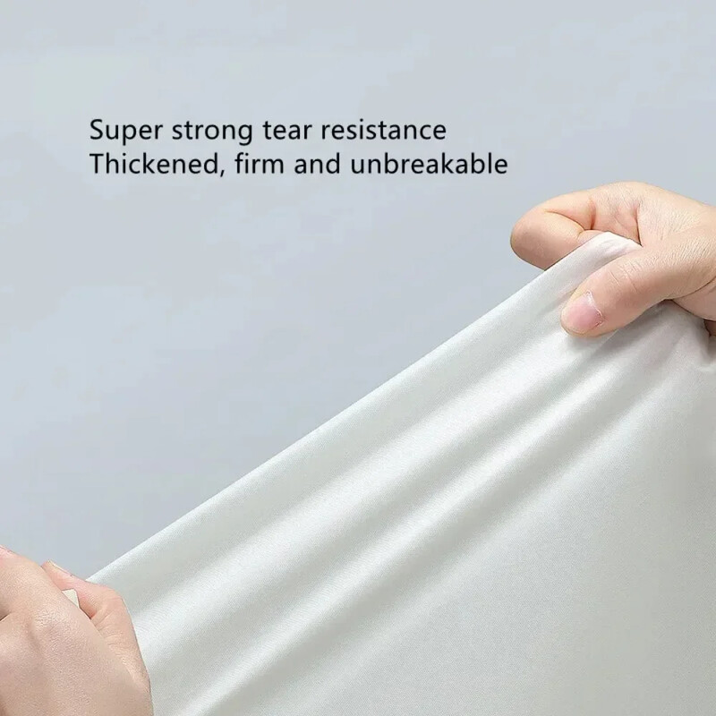 Kvaliteetne 1 tk EVA Unisex vihmamantel Täiskasvanute vihmamantel Kapuutsiga paks meeste matkamine naistele veekindel veekindel pikk vihmamantel