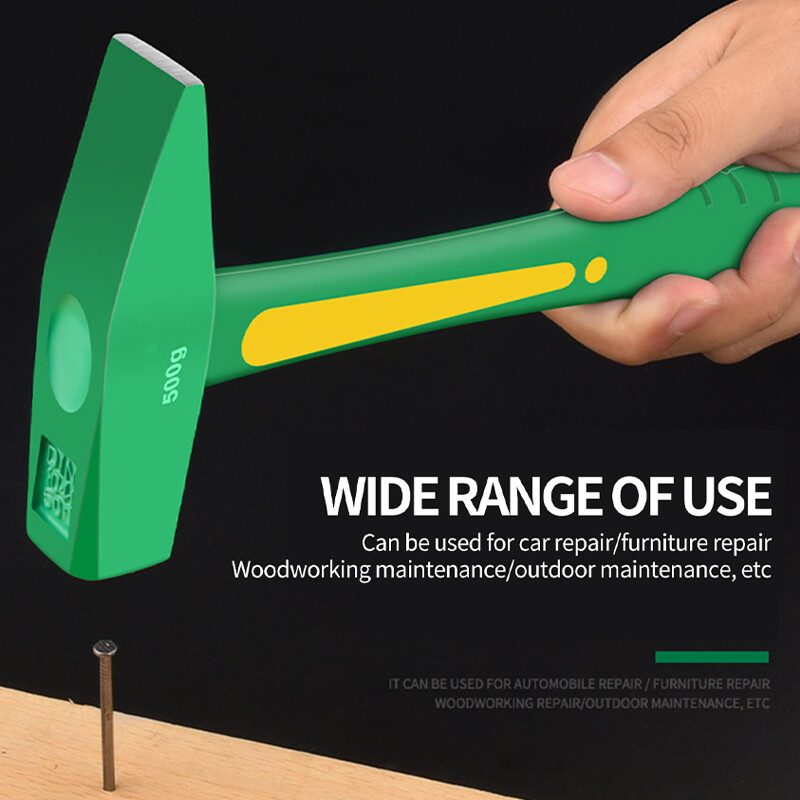 Удароустойчив ударен чук Стоманен чук Монтажник Електротехник Ръчни инструменти Механична работилница Мултиинструмент Дървообработващ хардуерен инструмент