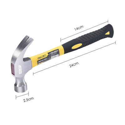 Deli 1Pcs Εγκατάσταση Οικίας Σφυρί Ξυλουργικής Επεξεργασίας Καρφιών Σφυρί Πολυλειτουργικό Σφυρί Επισκευή Εργαλεία Χειρός για Ξυλουργικά Εργαλεία Ξυλουργικής