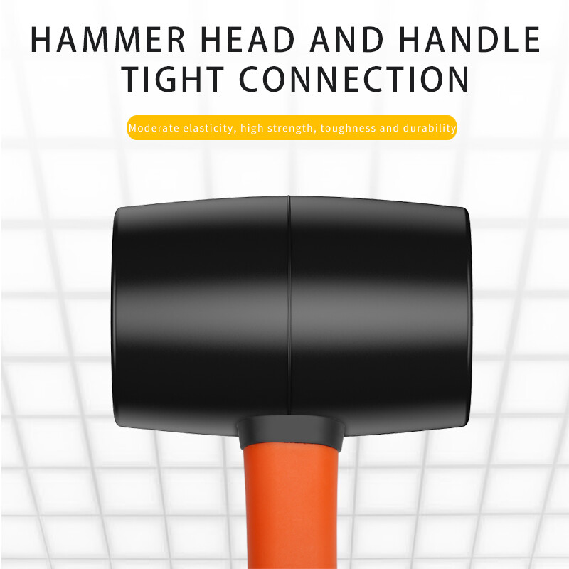 Гумен чук, гумен чук, меко лепило за плочки, многофункционална декорация гумен чук, кожен чук, краве сухожилие чук тухла