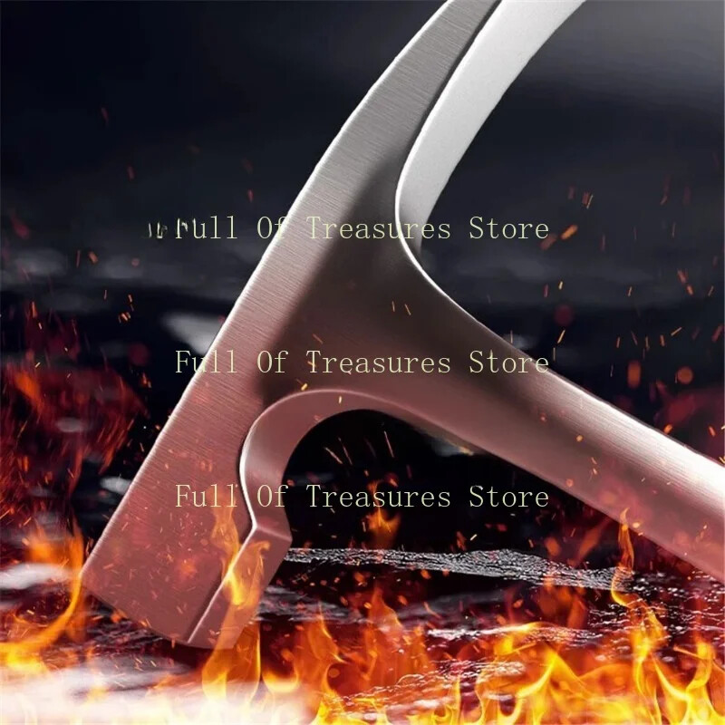 Mini ciocan cu gheare Ciocan geologic profesional Instrument multifuncțional Vârf ascuțit Mâner din cauciuc Ciocan de dulgher