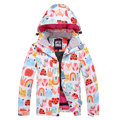 Mai ieftin, pentru băieți și fete, costum de zăpadă pentru copii, seturi de îmbrăcăminte pentru snowboard, îmbrăcăminte pentru exterior, haină de schi și pantalon cu bretele, costume pentru copii