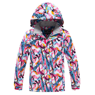 Mai ieftin, pentru băieți și fete, costum de zăpadă pentru copii, seturi de îmbrăcăminte pentru snowboard, îmbrăcăminte pentru exterior, haină de schi și pantalon cu bretele, costume pentru copii