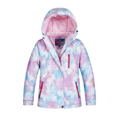 -30 ℃ Vaikiški slidinėjimo kostiumai nuo vėjo Laisvos sniego kelnės Šilti slidinėjimo drabužiai Žieminiai vandeniui atsparūs snieglenčių sportiniai kostiumai