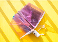 Διαφανής Ομπρέλα Rainbow Strong Stand Ομπρέλα Ομπρέλα Plegable Guarda Chuva Transparente